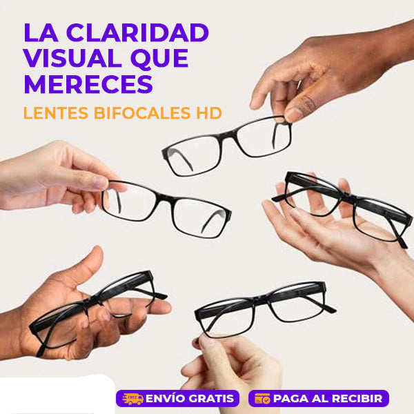 Lentes Bifocales Para Ver De Lejos Y Cerca 100 A +400