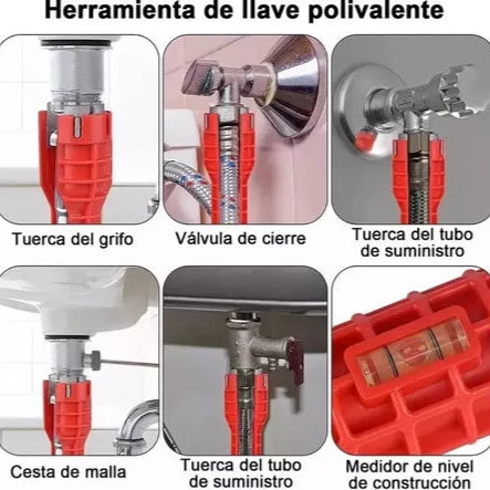 Llave para Fregadero 8 en 1