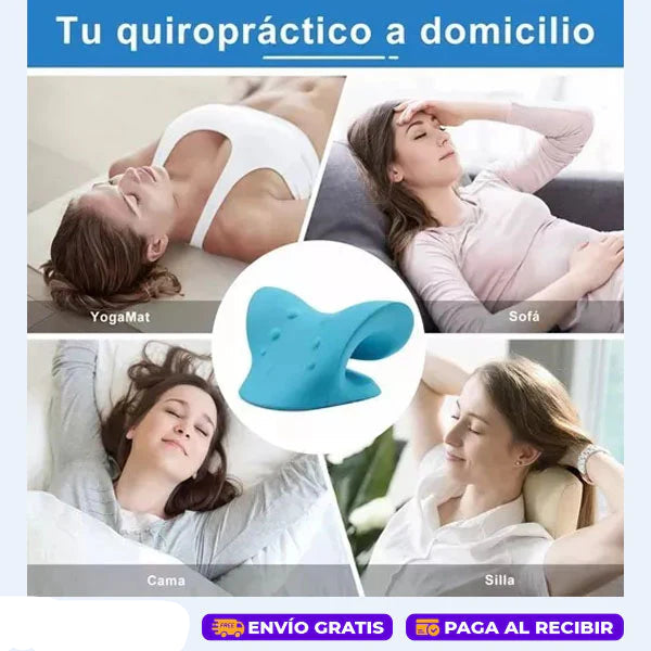 Almohada Cervical Terapéutica | Alivio del Dolor en Cuello y Hombros
