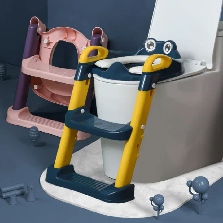 Asiento de Entrenamiento para Niños con Escalera Antideslizante