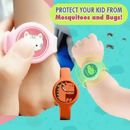 Pulsera Anti-Picaduras Infantil | Protege a los pequeños de la casa