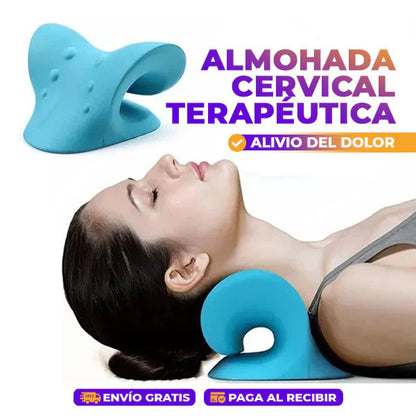 Almohada Cervical Terapéutica | Alivio del Dolor en Cuello y Hombros