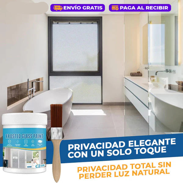 Pintura Para Vidrios Efecto Esmerilado
