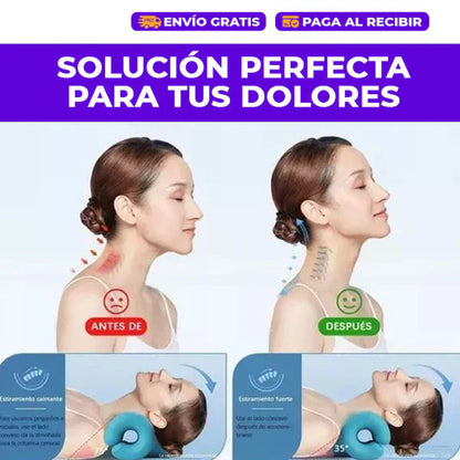 Almohada Cervical Terapéutica | Alivio del Dolor en Cuello y Hombros