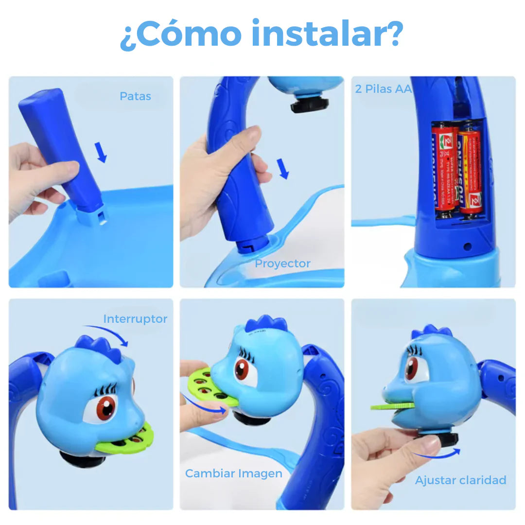 Proyector Mágico | Niños Creativos | Dibujo Y Diversión