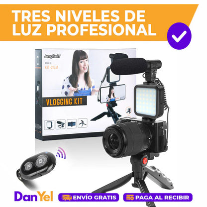 Kit De Grabación De Video Portátil Con Bluetooth