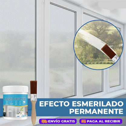 Pintura Para Vidrios Efecto Esmerilado