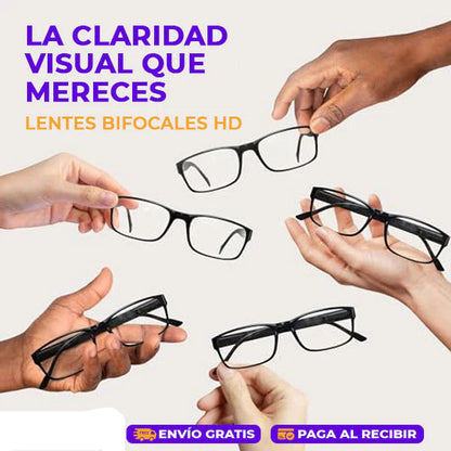 Lentes Bifocales Para Ver De Lejos Y Cerca 100 A +400