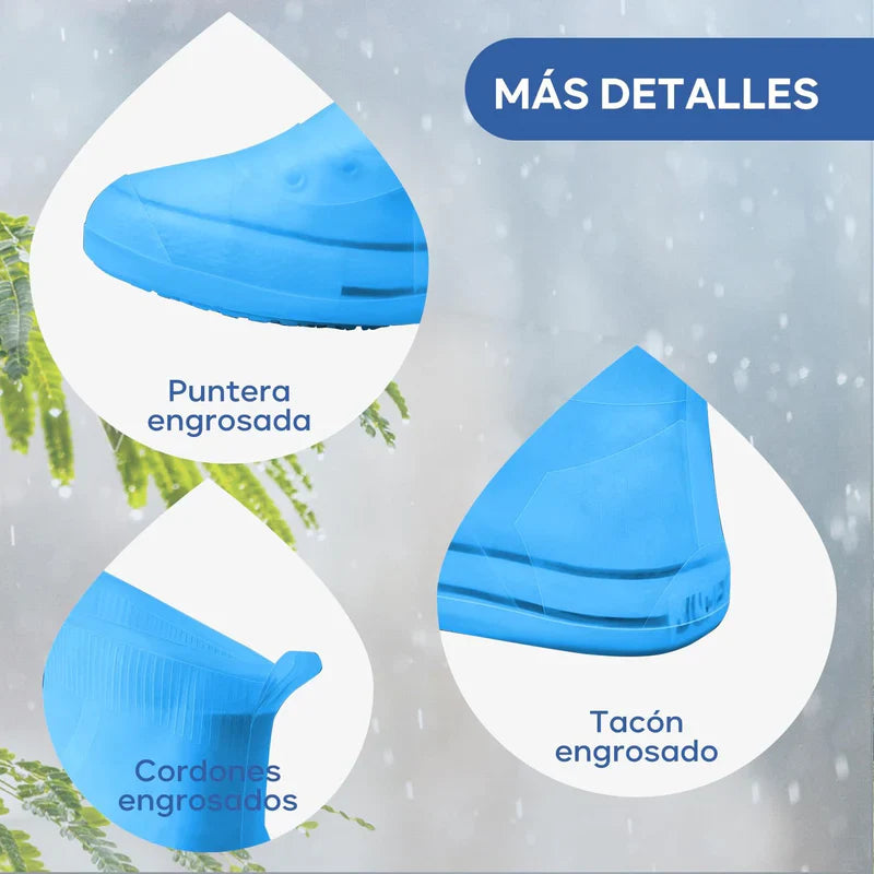 Funda de Silicona Impermeable para Zapatos 2x1