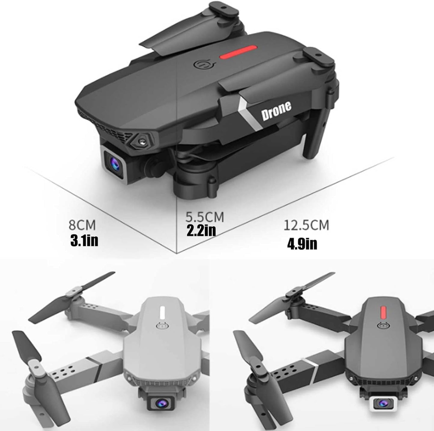Drone Plegable A15 Pro Doble Cámara 4K WIFI