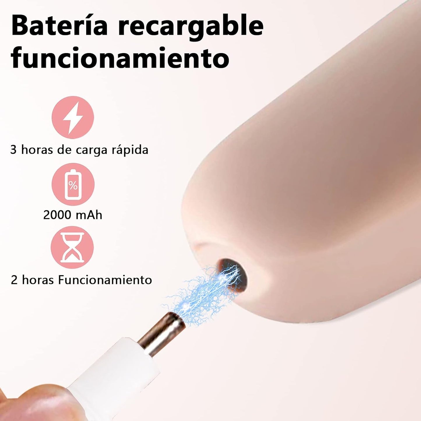 Lima Eléctrica Profesional para Pies