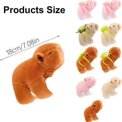 Brazalete de Peluche de Capibara Ajustable