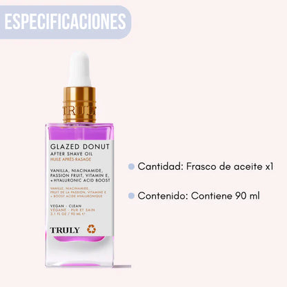 Aceite Truly Glazed Donut | Después del Afeitado