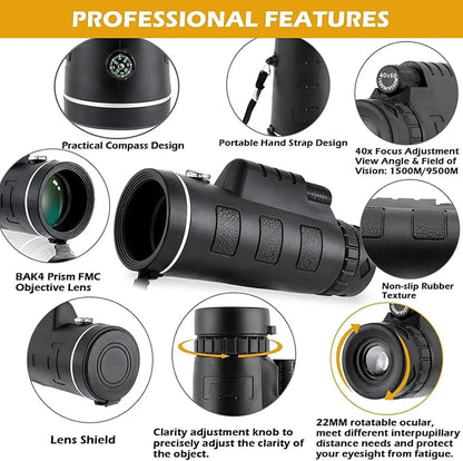 Telescopio Monocular para Celular