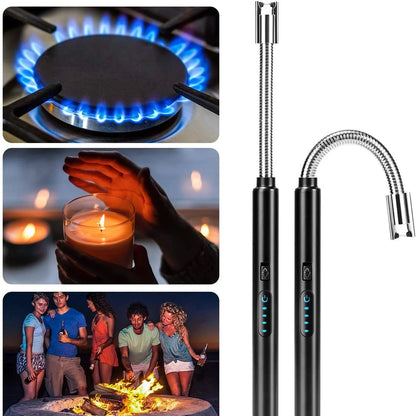 Encendedor Eléctrico de Cocina Recargable USB 2x1