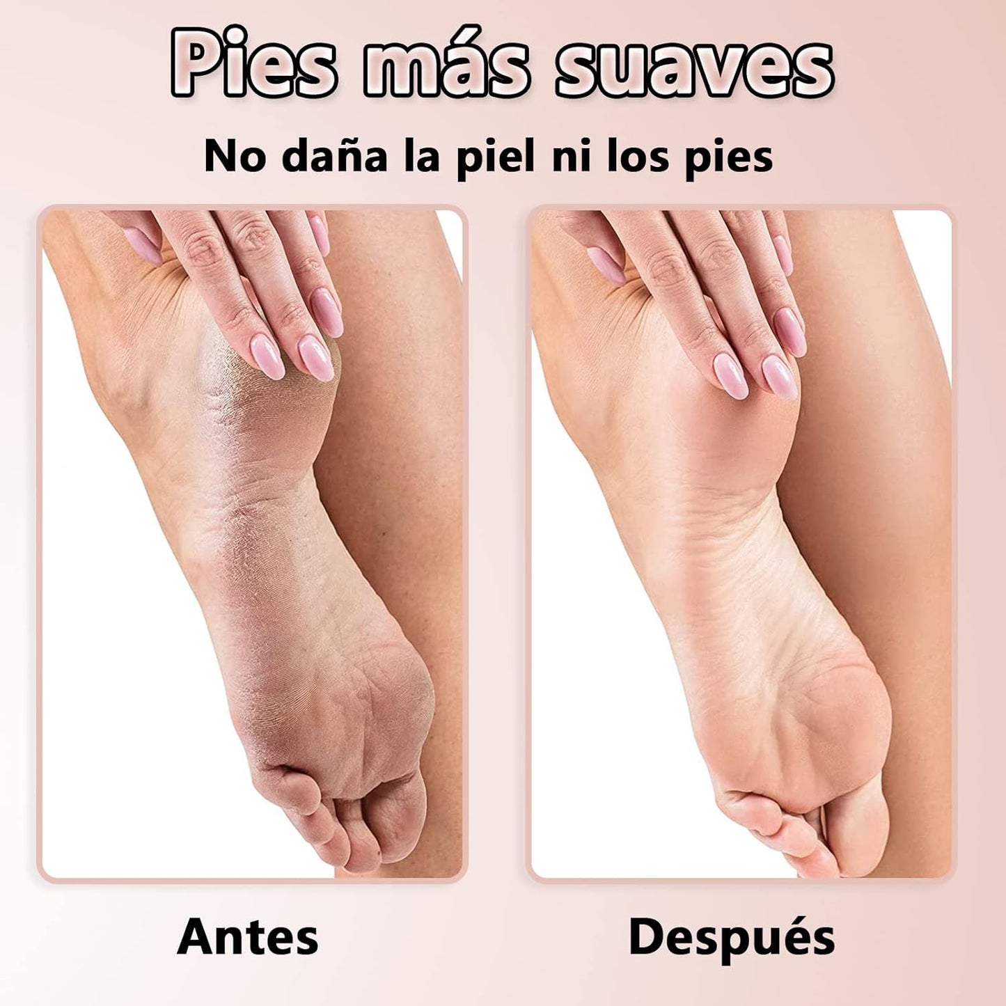 Lima Eléctrica Profesional para Pies