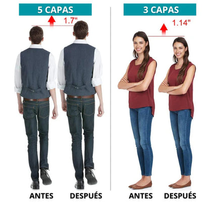 Plantilla De Zapato | Crece Hasta 5cm