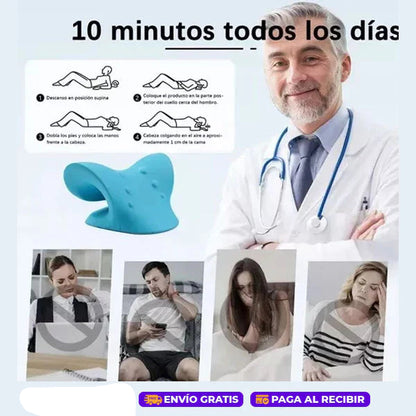 Almohada Cervical Terapéutica | Alivio del Dolor en Cuello y Hombros