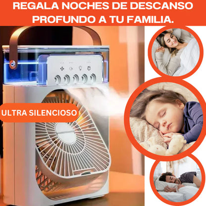 Ventilador Y Humificador De Aire 3 En 1 | Aire Agradable