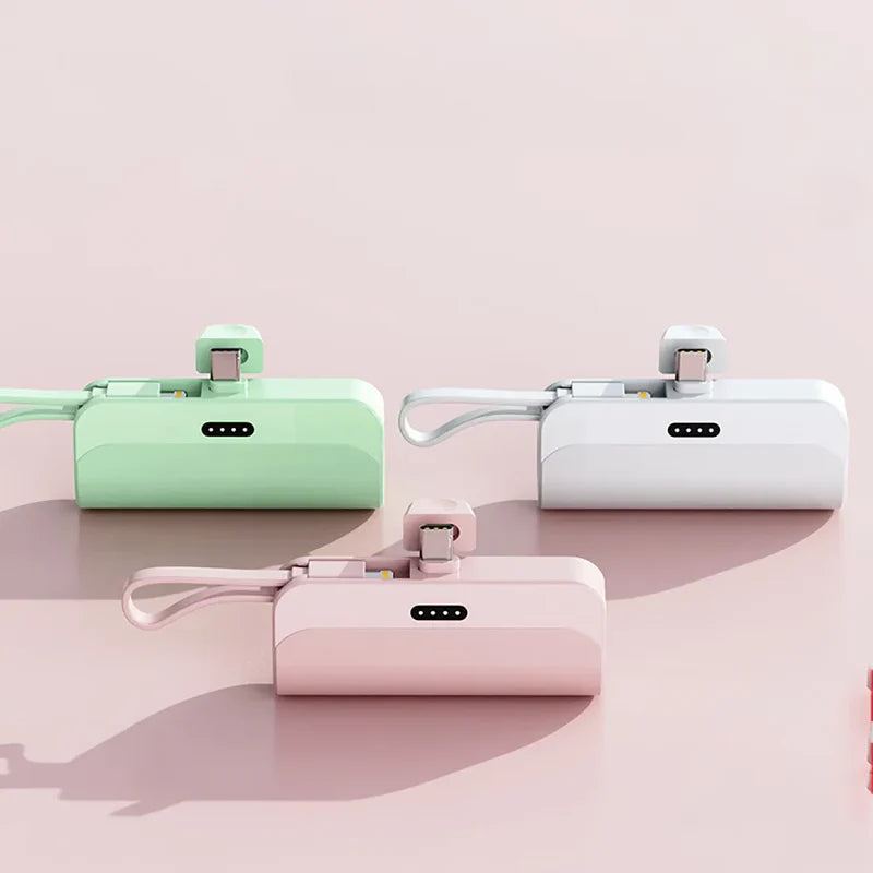 Mini Cargador Portátil Doble USB