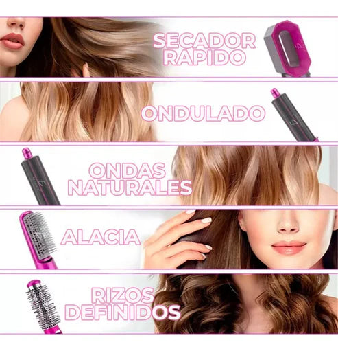 Cepillo Secador Multifuncional 5 en 1