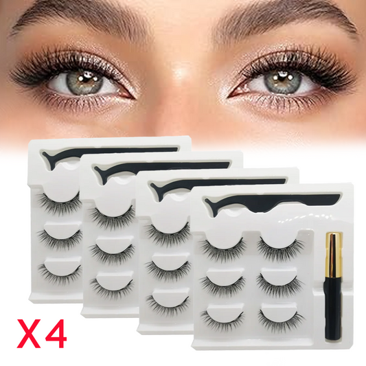 Kit de Pestañas Magneticas 4D 4x1
