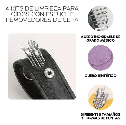 KIT LIMPIA OIDOS 2X1