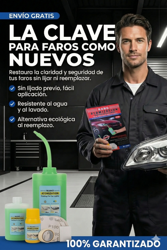 Farolas como nuevas - Limpia Farolas 2X1