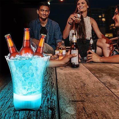 Hielera con Luz LED y Parlante 3 en 1
