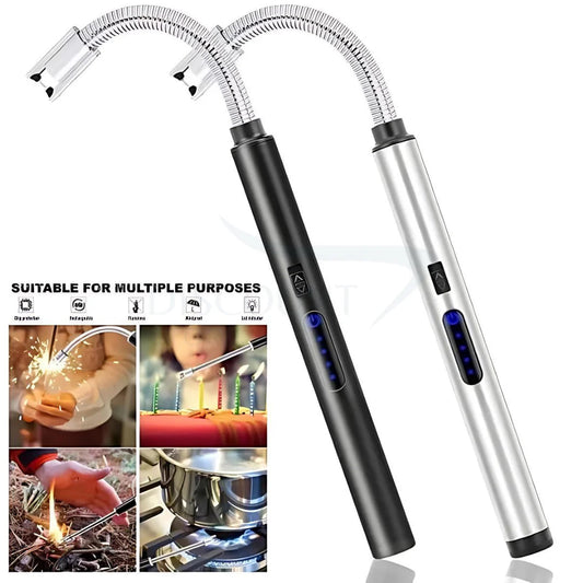 Encendedor Eléctrico de Cocina Recargable USB 2x1