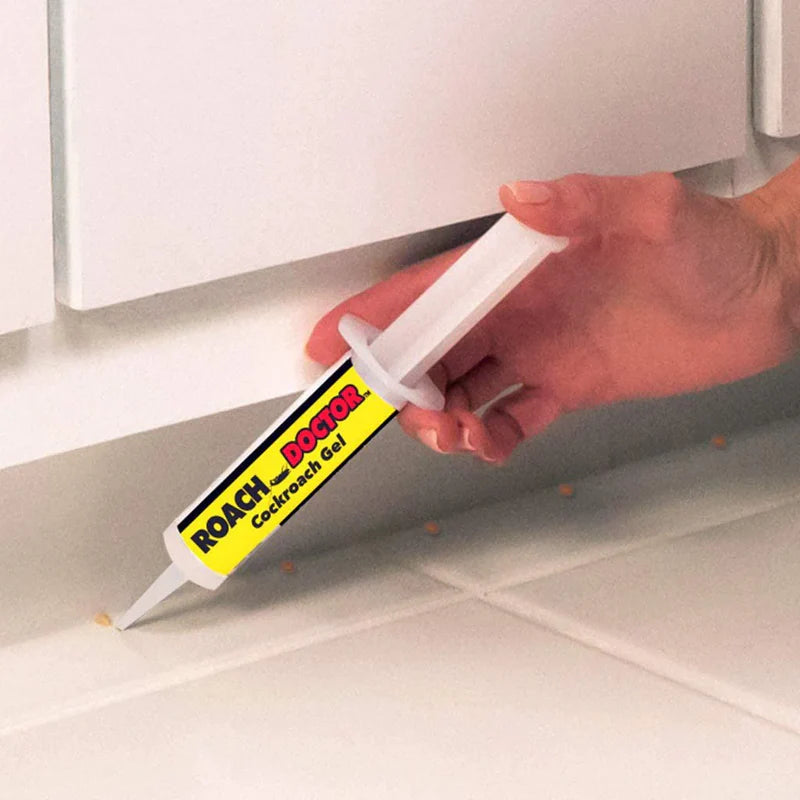 Gel Antiplaga Matacucarachas con Aplicador de Jeringa