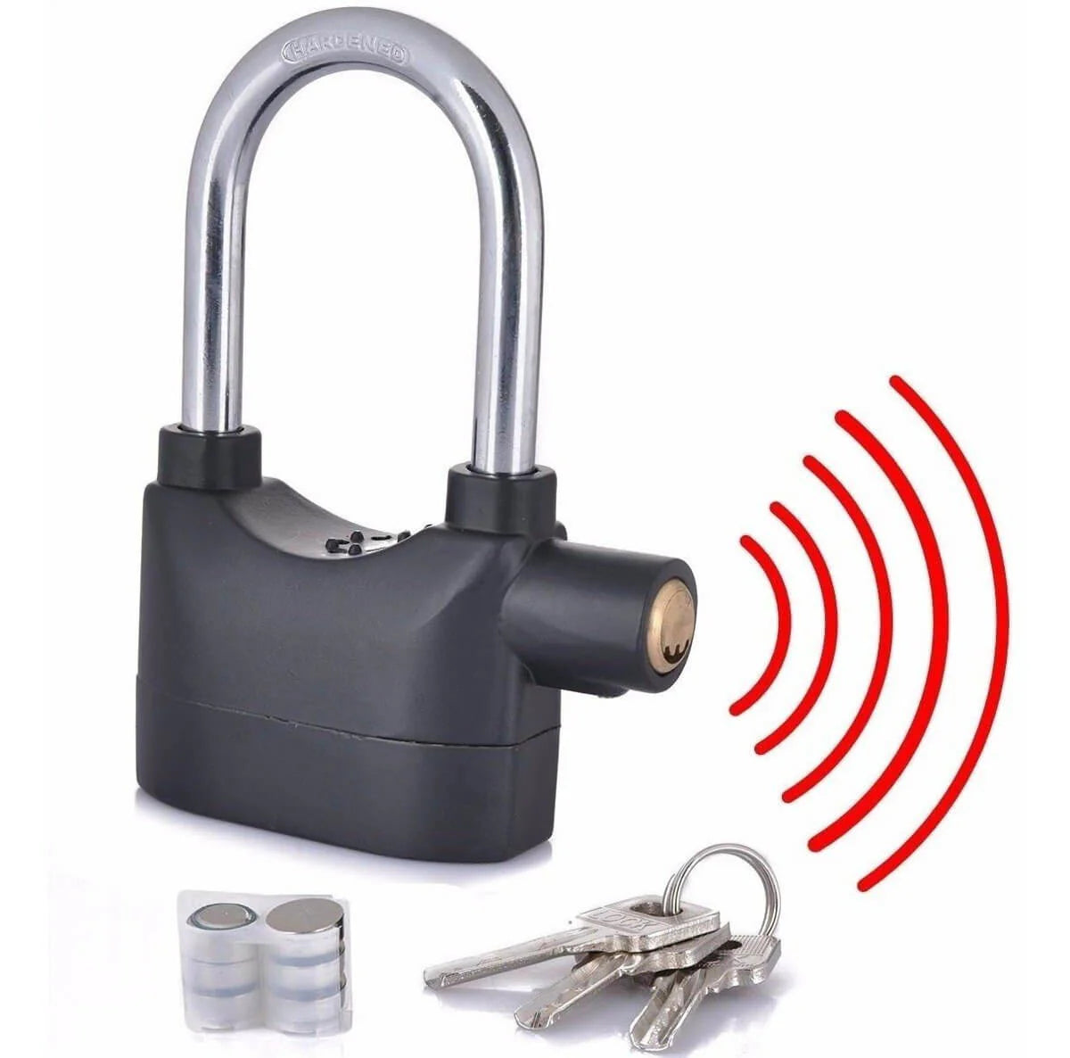 Candado con Alarma Antirrobo